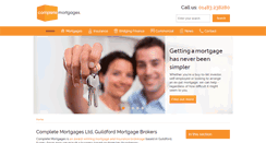 Desktop Screenshot of complete-mortgages.co.uk